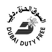Dubai Duty Free Logo Black and White