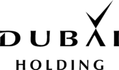 Dubai Holding Logo Black and White