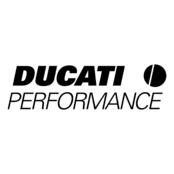 Ducati Performance Logo Black and White