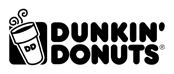 Dunkin Donuts Logo Black and White
