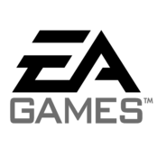 EA Games Logo Black and White