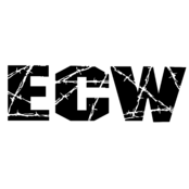 ECW Logo Black and White