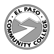 El Paso Community College Logo Black and White