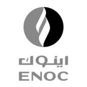 Enoc Logo Black and White