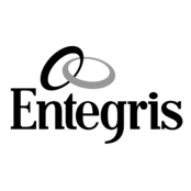 Entegris Logo Black and White