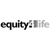 Equity Life Logo Black and White