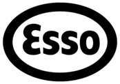 Esso Logo Black and White