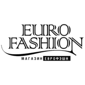 Euro Fashion Logo Black and White