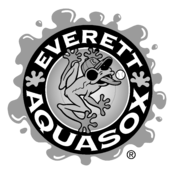 Everett AquaSox Logo Black and White