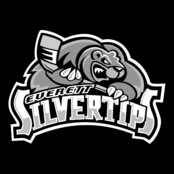 Everett Silvertips Logo Black and White