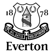 Everton FC Logo Black and White