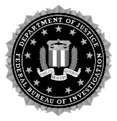 Federal Bureau of Investigation Logo Black and White