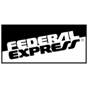Federal Express Logo Black and White