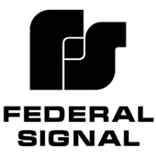 Federal Signal Logo Black and White