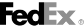 FedEx Logo Black and White
