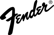 Fender Logo Black and White