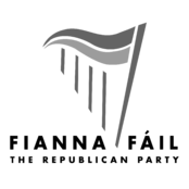 Fianna Fail Logo Black and White