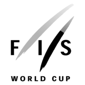 FIS World Cup Logo Black and White