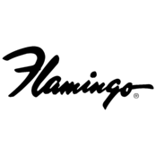Flamingo Logo Black and White
