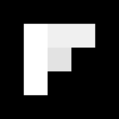 Flipboard Logo Black and White