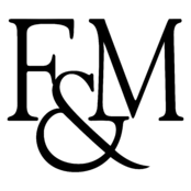 F&M Logo Black and White