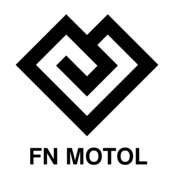 FN Motol Logo Black and White