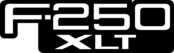 Ford F 250XLT Logo