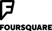 Foursquare Logo Black and White
