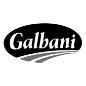 Galbani Logo Black and White