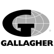 Gallagher Logo Black and White