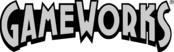 Gameworks Logo Black and White