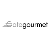 Gate Gourmet Logo Black and White