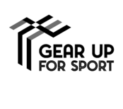 Gear Up For Sport Logo Black and White