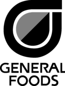 General Foods Logo Black and White