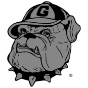 Georgetown Hoyas Logo Black and White