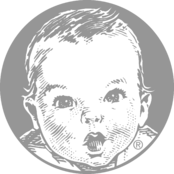 Gerber Baby Logo Black and White