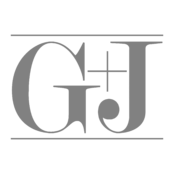 G+J Logo Black and White