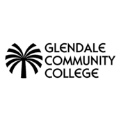 Glendale Community College Logo Black and White