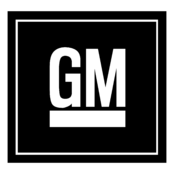 GM Logo Black and White