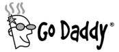 GoDaddy Logo Black and White