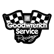 Goodwrench Service Racing Logo Black and White