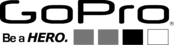 GoPro Hero Logo Black and White