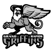 Grand Rapids Griffins Logo Black and White