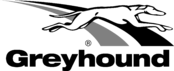 Greyhound Logo Black and White