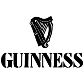 Guinness Logo Black and White (1)