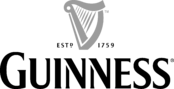 Guinness Logo Black and White