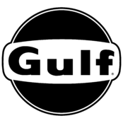 Gulf Logo Black and White