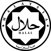 Halal Logo Black and White