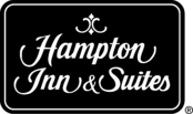 Hampton Inn & Suites Logo Black and White