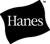 HANES BRAND Logo Black and White